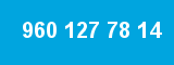 960 127 78 14 960 127 78 14